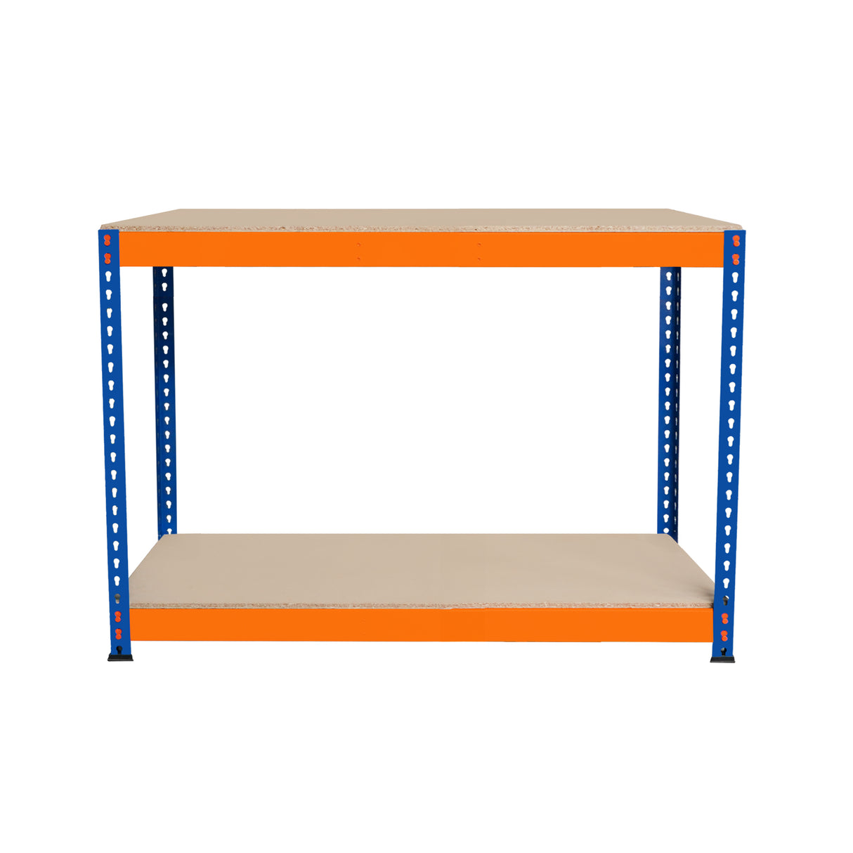 Werkbank met 2 Planken S-Rax - 120cm x 45cm x 90cm