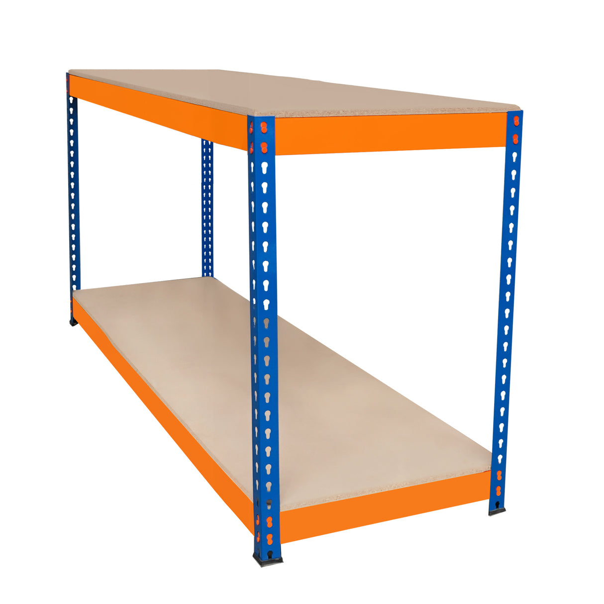 Werkbank met 2 Planken S-Rax - 180 cm x 45 cm x 90 cm