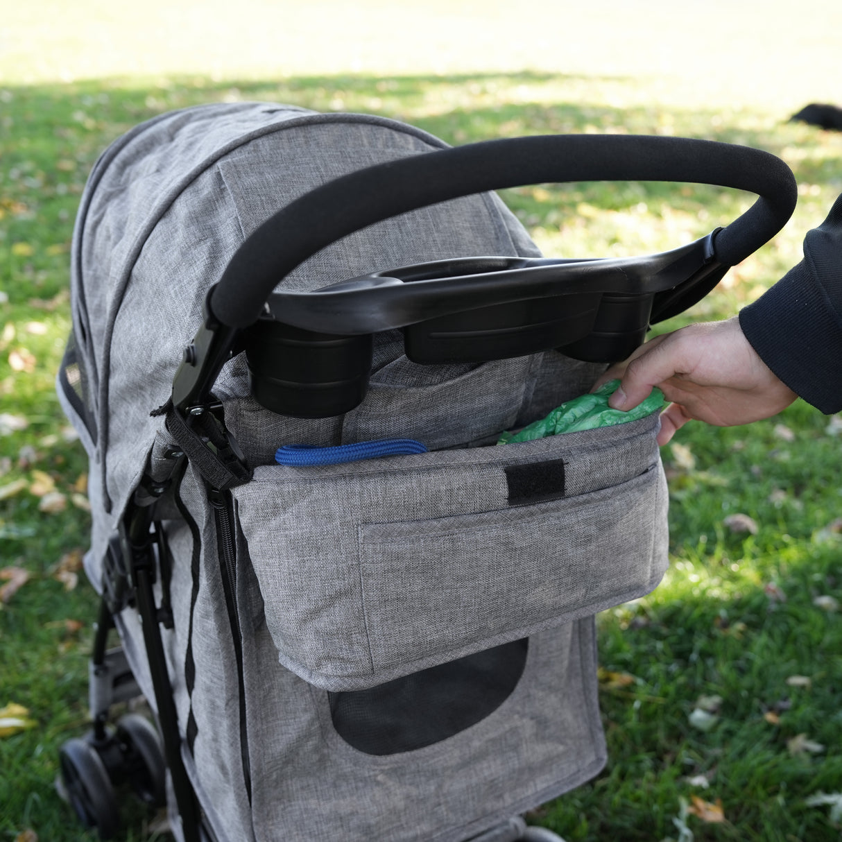 Stroller Organiser Bag - Grijs