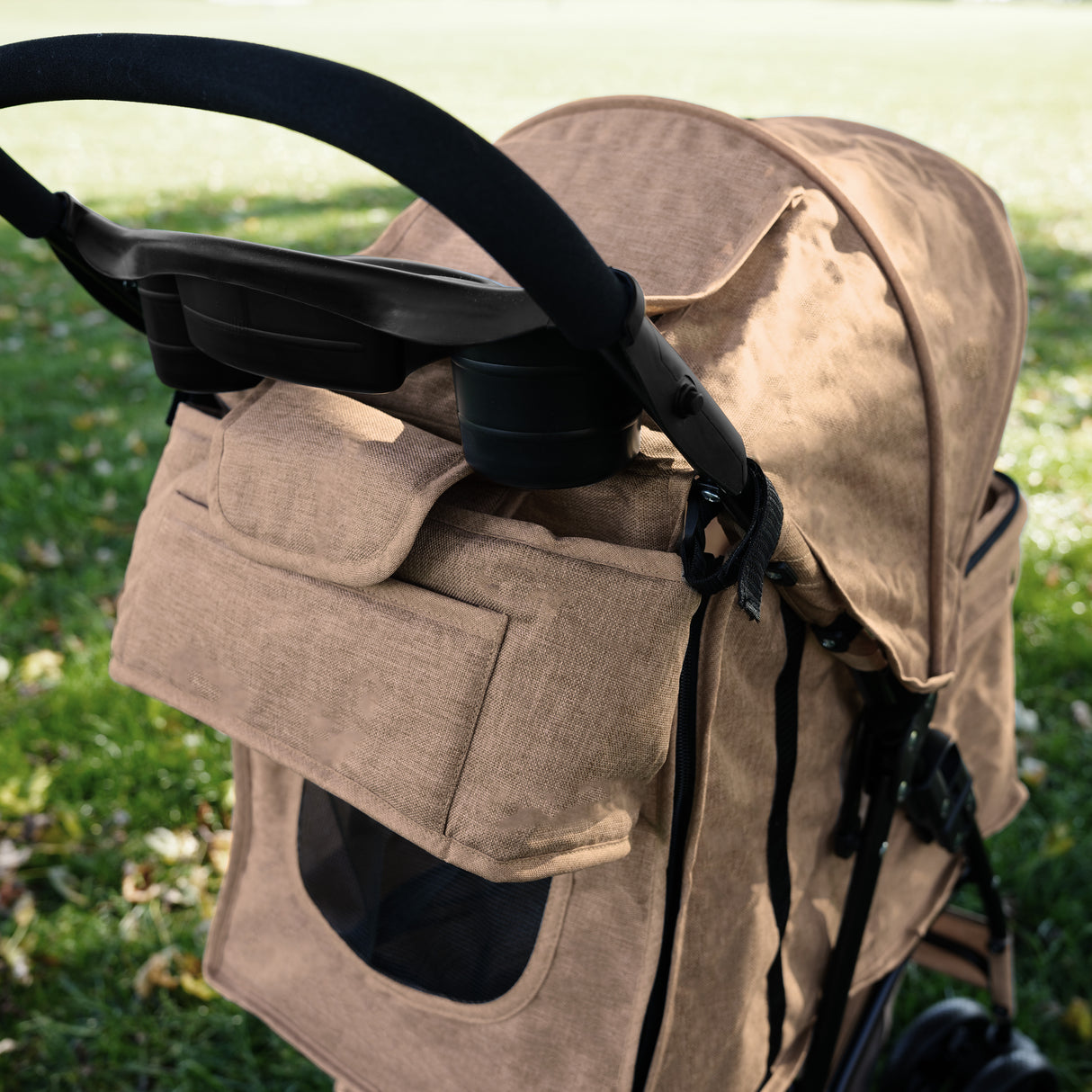 Stroller Organiser Bag - Beige