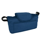 Huisdierenwagen met regenhoes en organizer tas - Marineblauw