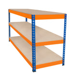 Werkbank met 3 Planken S-Rax - 180 cm x 60 cm x 90 cm