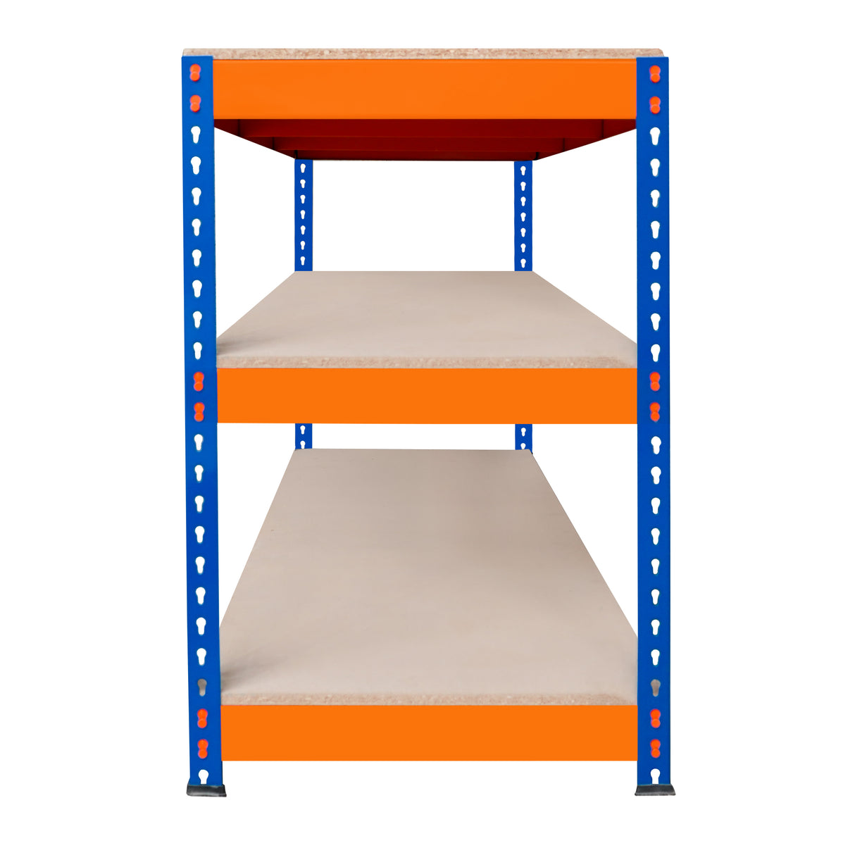 Werkbank met 3 Planken S-Rax - 150 cm x 60 cm x 90 cm