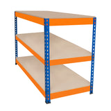 Werkbank met 3 Planken S-Rax - 150 cm x 60 cm x 90 cm