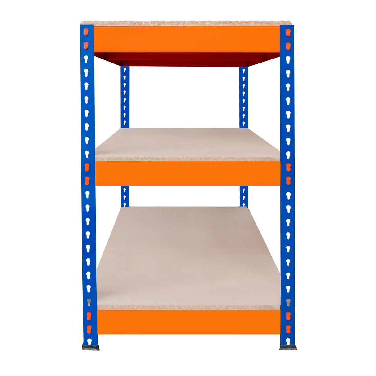 Werkbank met 3 Planken S-Rax - 120 cm x 60 cm x 90 cm