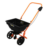 Roterende Strooiwagen & 50 cm Gazon Leveling Hark – Groen