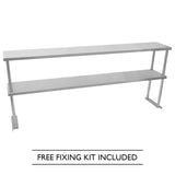 KuKoo - 2 x Bovenschap voor werktafel - 180 cm L