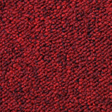 40 x Carpet Tiles Scarlet Red 10m2