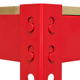 Q-rax werkbank - Rood - 100 cm breed