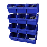 T-RAX Stellingkast - Blauw - 12 Bakken - Monster Racking