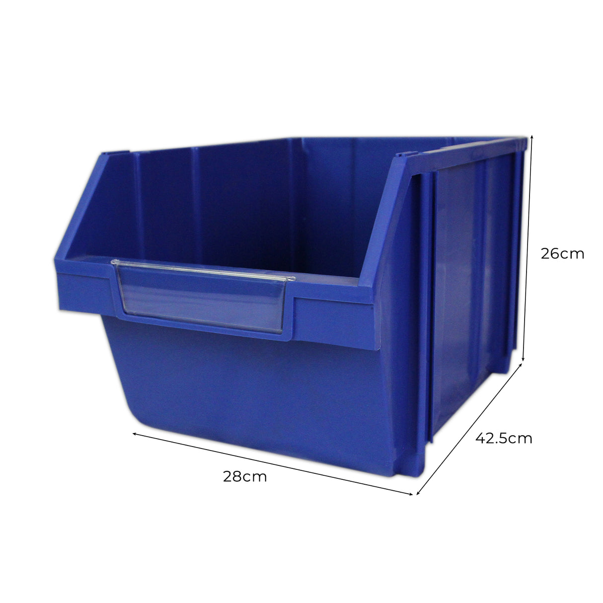 T-RAX Stellingkast - Blauw - 12 Bakken - Monster Racking