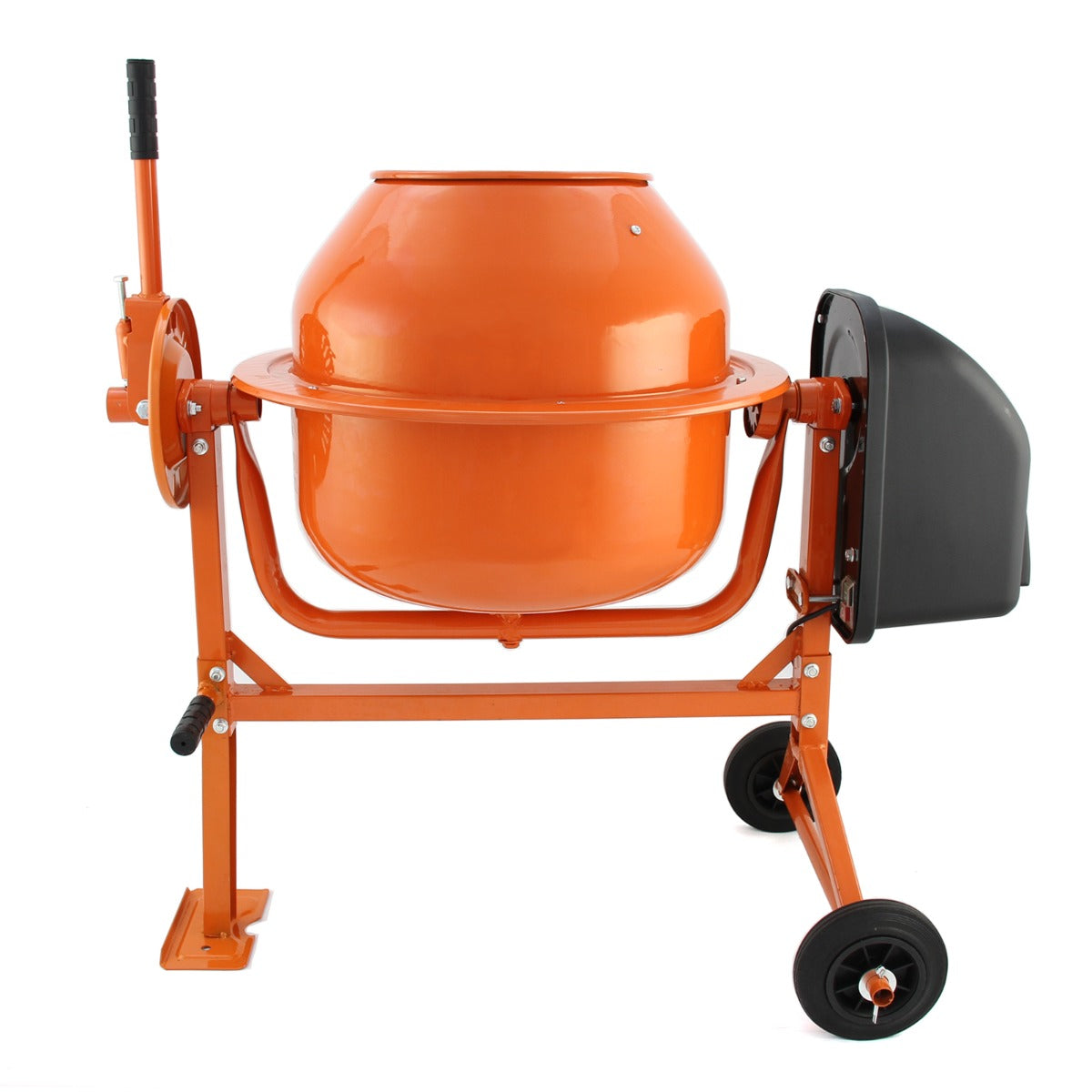 Cement Mixer & Handheld Concrete Vibrator with 2m Shaft