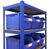 T-RAX Stellingkast - Blauw - 12 Bakken - Monster Racking