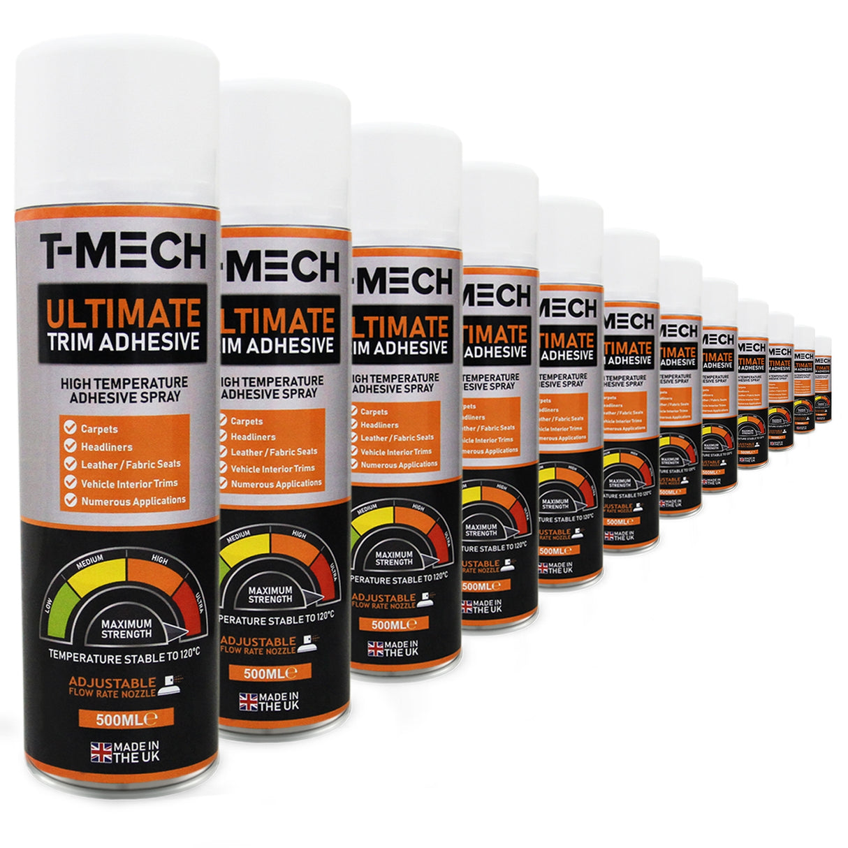 T-Mech 12 x 500ml Ultieme Trim Lijm