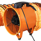 MAXBLAST Professionele Ventilator 550W 300 Ø + 6 m slang