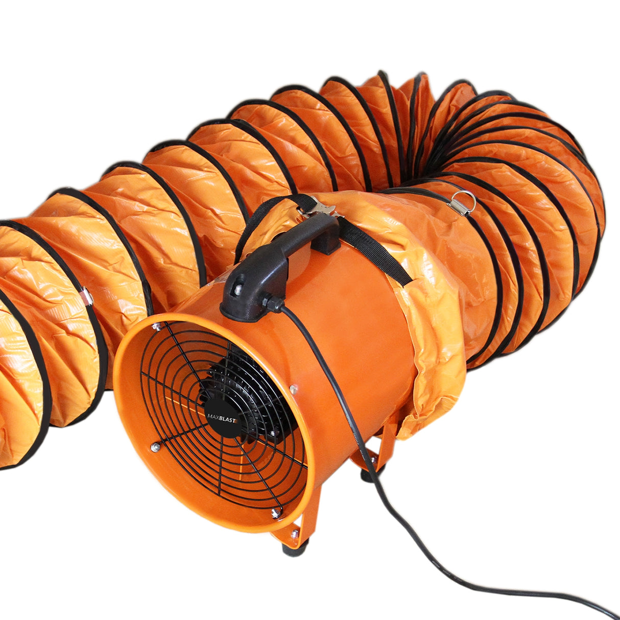 MAXBLAST Professionele Ventilator 550W 300 Ø + 6 m slang