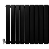 Design Radiator - Mat Zwart - 600 mm x 700 mm