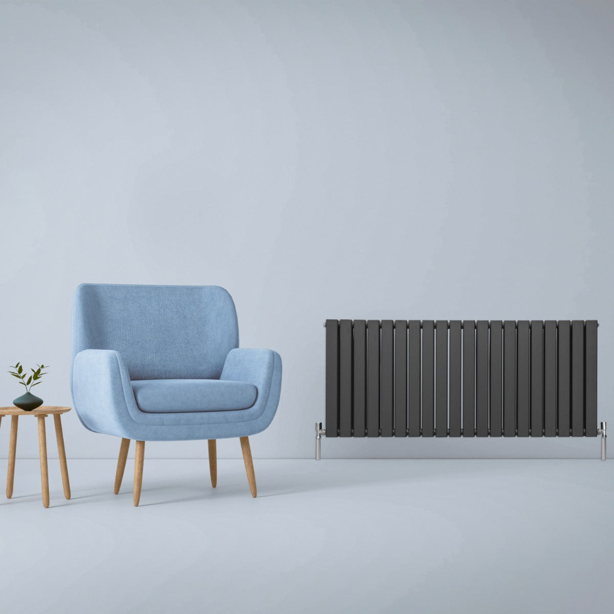 Design Radiator - Antraciet - 600 mm x 1400 mm