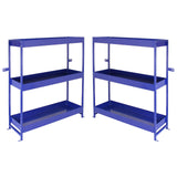 Bedrijfswagen interieur Set van 2 - Blauw