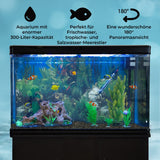 Aquarium & Meubel set 300L - 120x70x39 cm - Zwart