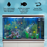 Aquarium 300 L Wit + Meubel - Starterset - naturel grind