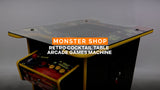 Retro Speelkast Machine - Cocktail Tafel Arcade - 60 spellen