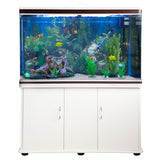 Aquarium 300 L Wit + Meubel - Starterset - wit grind