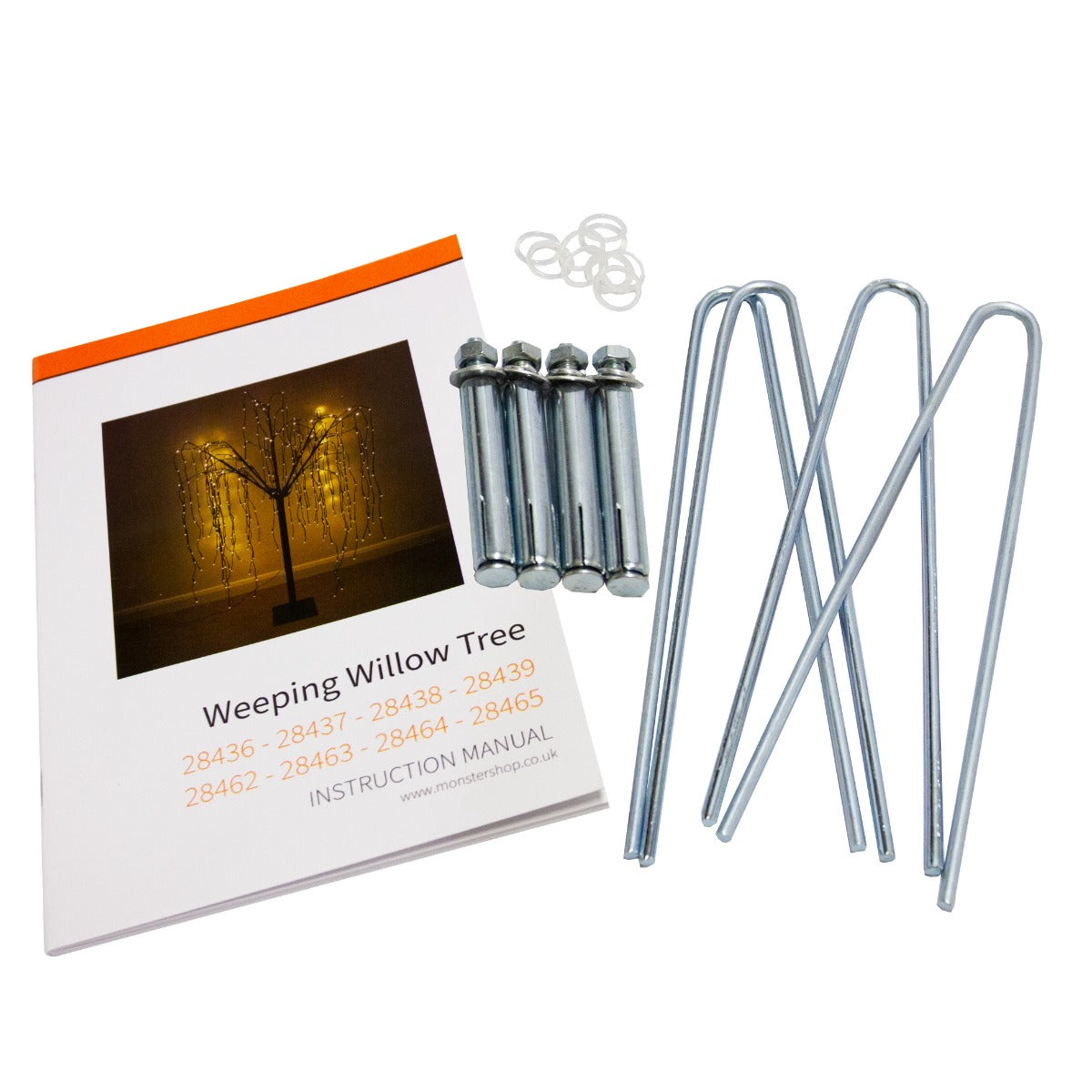 Wilgenboom LED kerstverlichting - Wit - 240 m hoog - 800 warme lichtjes