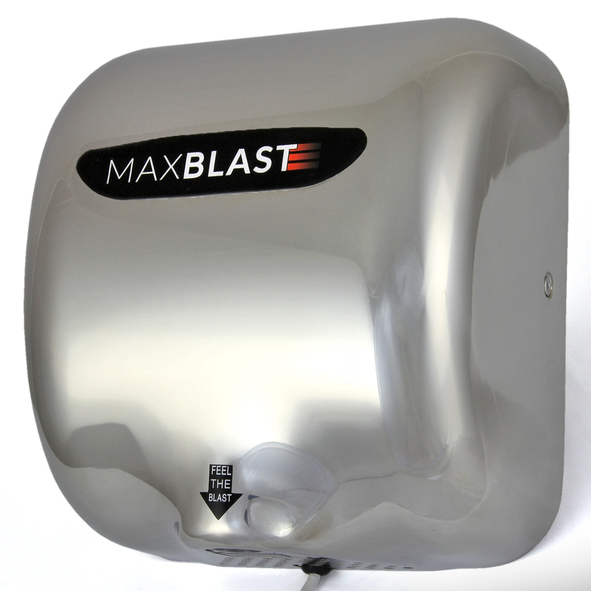 2x MAXBLAST Handdroger - RVS - 550W