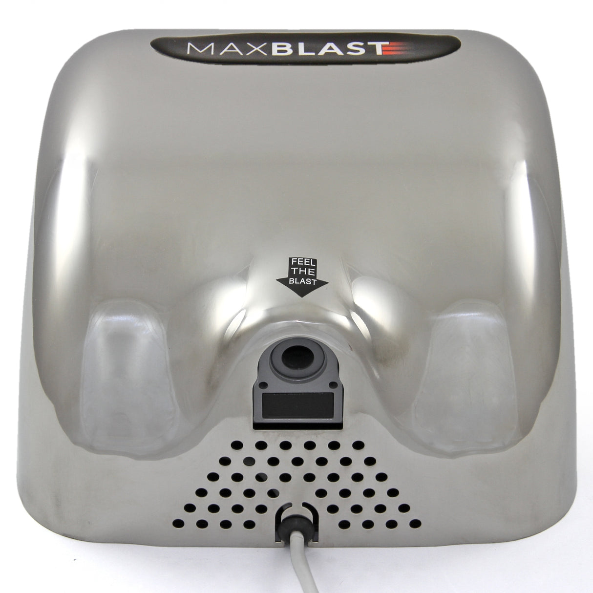 2x MAXBLAST Handdroger - RVS - 550W