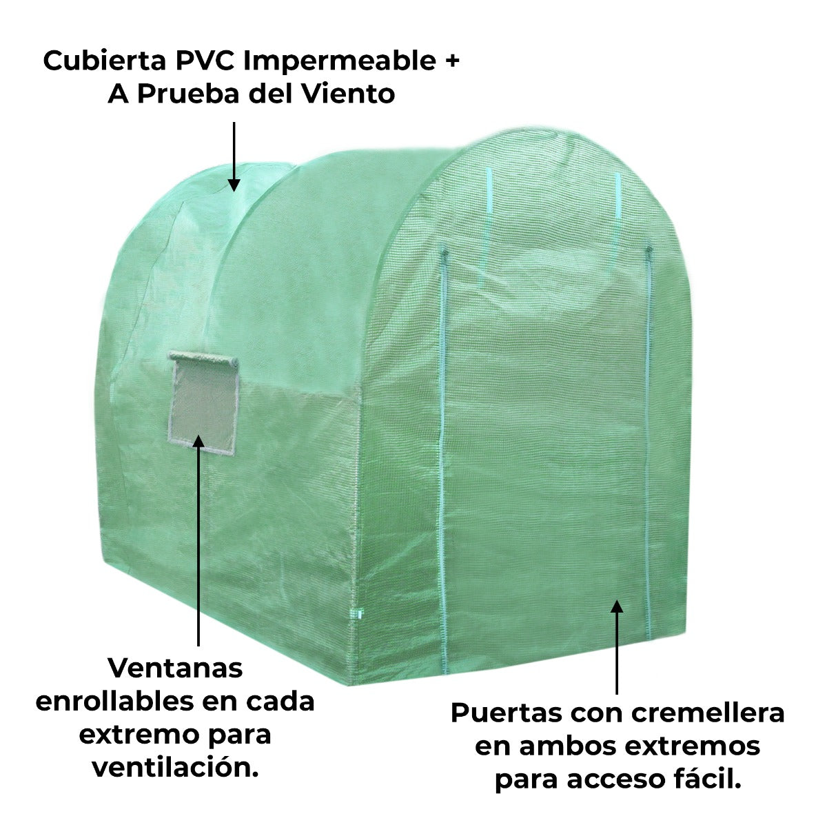 Tunnelkas - 2 x 2.5 x 2 meter